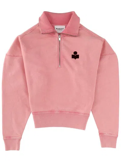 Isabel Marant Étoile Sweatshirt "ross" In Pink
