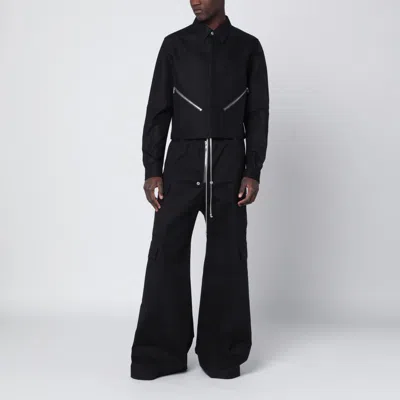 Rick Owens Tour Alice Shirt Jacket In Black