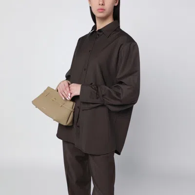 Manu Atelier Le Cambon 25 Cream Bag In Sand