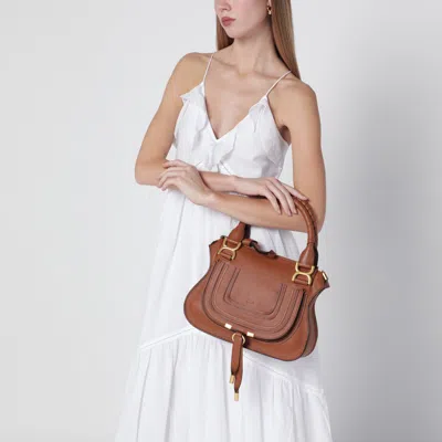 Chloé Small Brown Marcie Bag Women In Brown