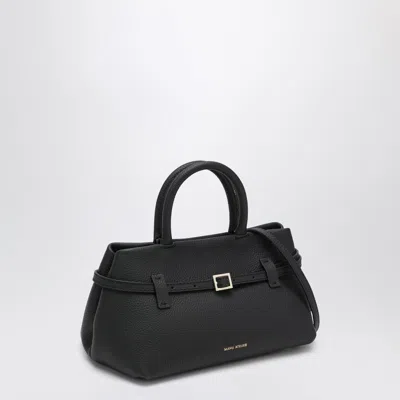 Manu Atelier Le Cambon 25 Mocha Mousse Bag In Black