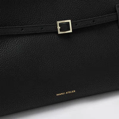 Manu Atelier Le Cambon East West Black Bag In Black