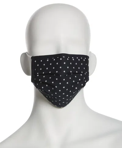 Perry Ellis Reusable Poplin 3 Pack Pleated Fabric Face Covering In Multi