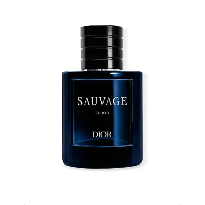 Dior Sauvage Elixir Fragrance In Transparent