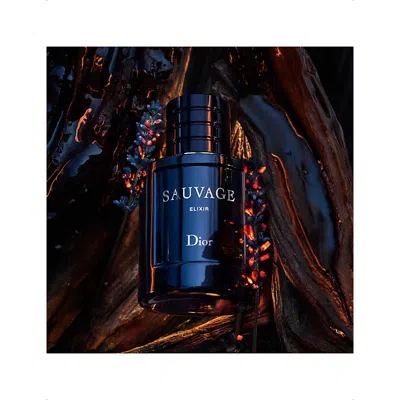 Dior Sauvage Elixir Fragrance In Transparent