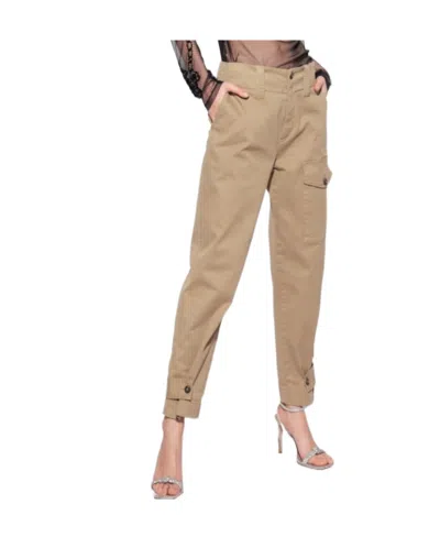 Pinko Straight-leg Cropped Trousers In Neutral