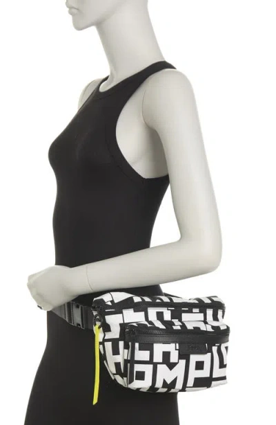 Longchamp Leather Trimmed Large Belt Bag In Multi