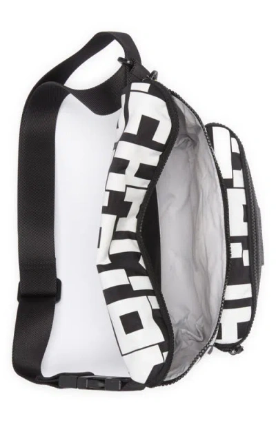 Longchamp Leather Trimmed Large Belt Bag In Multi