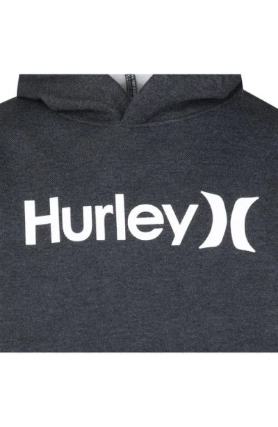 Hurley Heat Fleece Logo Hoodie In Blue