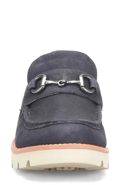 Söfft Prewitt Horsebit Loafer In Blue