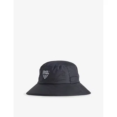 Black Crows Mens Black Boonus Brimmer Woven Bucket Hat L/xl In Black