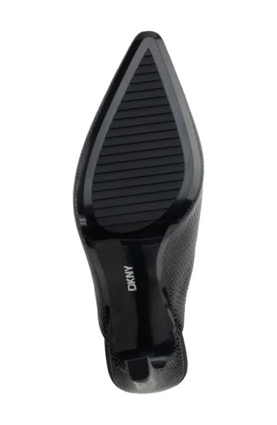 Dkny Cadena Mule In Black