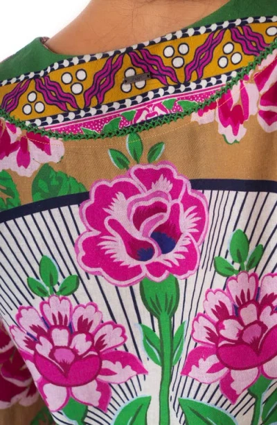 Maaji Cerice Bouquet Enjoyable Cover-up Minidress In Multi