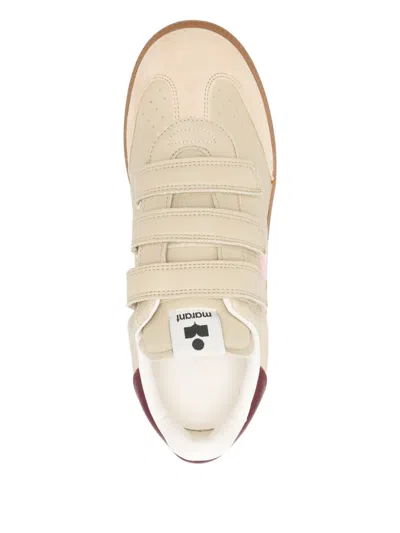 Isabel Marant Beth Side-logo Touch-strap Sneakers In Multi