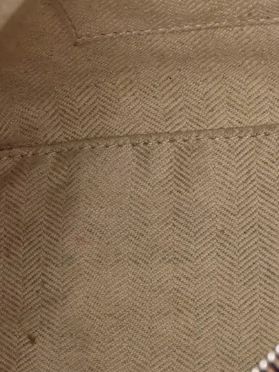 Pre-owned Loewe Puzzle Bag Leather Small Satchel In Blue