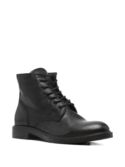 Leqarant Lace-up Boots In Black