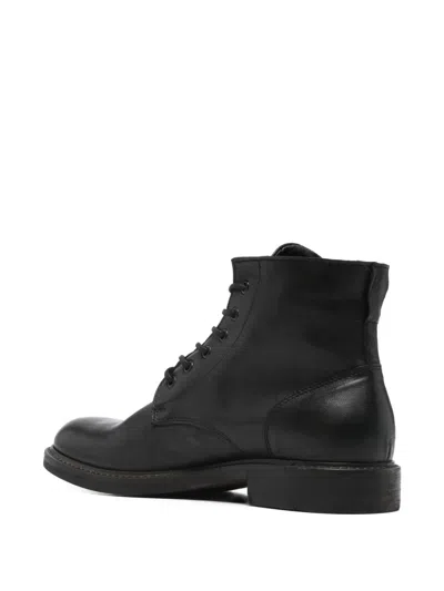 Leqarant Lace-up Boots In Black