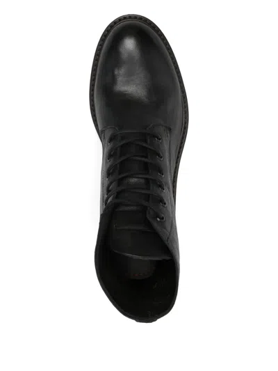 Leqarant Lace-up Boots In Black