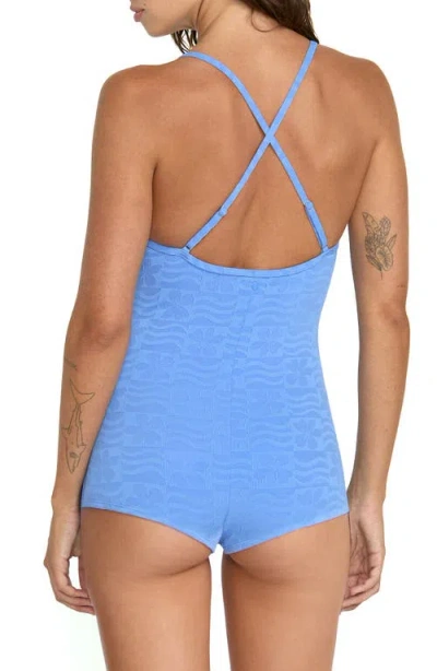 Volcom Coco One-piece Swimsuit In Blue