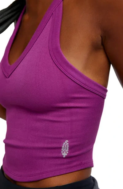 Free People Fp Movement All Clear Crop Racerback Tank In Multi