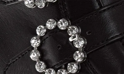 Badgley Mischka Kids' Lug Sole Boot In Black