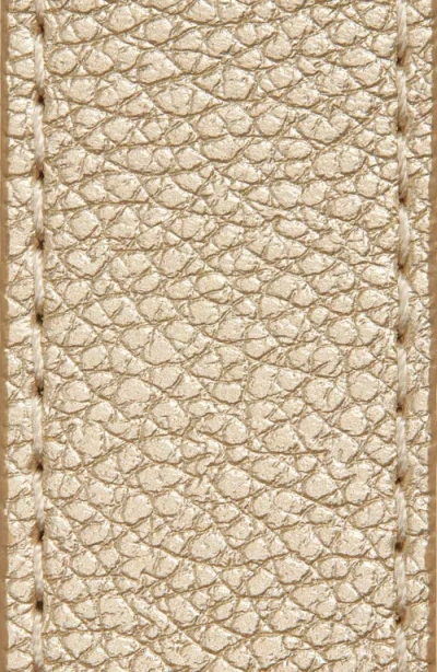 Nordstrom Rack Faux Leather Double Keeper Belt In Brown