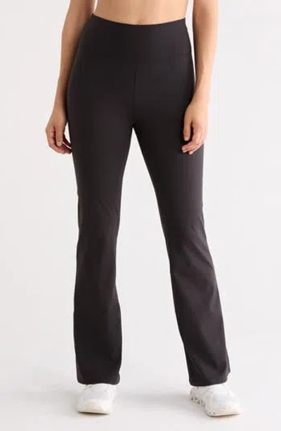 Z By Zella Perform High Waist Flare Leggings In Black
