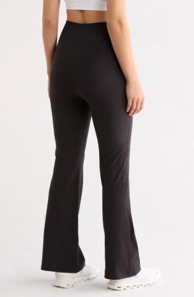 Z By Zella Perform High Waist Flare Leggings In Black