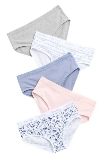 Nautica Kids' Assorted 5-pack Bikini Briefs In Multi