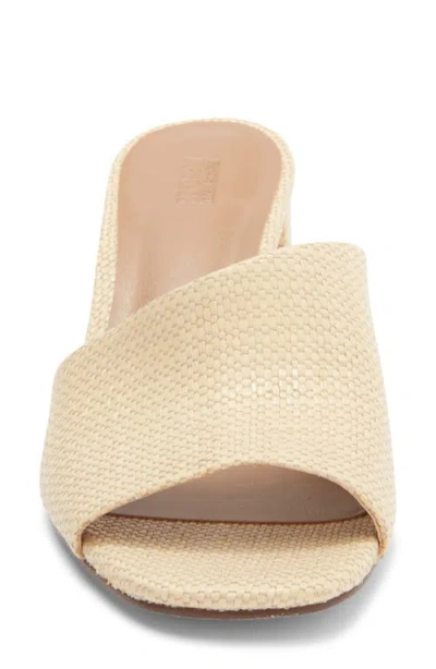 Nordstrom Rack Luella Block Heel Slide Sandal In Brown