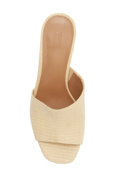 Nordstrom Rack Luella Block Heel Slide Sandal In Brown