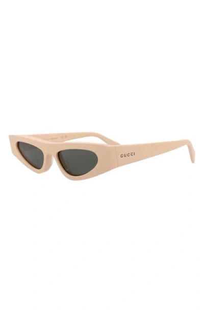 Gucci 51mm Cat Eye Sunglasses In Neutral
