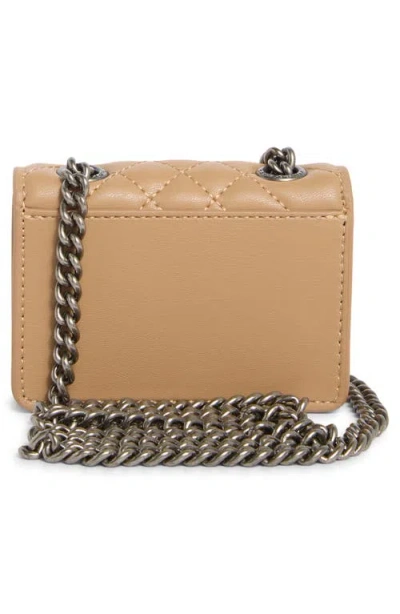 Kurt Geiger London Micro Brixton Crossbody Bag In Brown