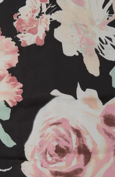 Vince Camuto Exploded Bloom Scarf In Pink