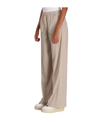 Herno Drawstring Casual Pants In Neutral