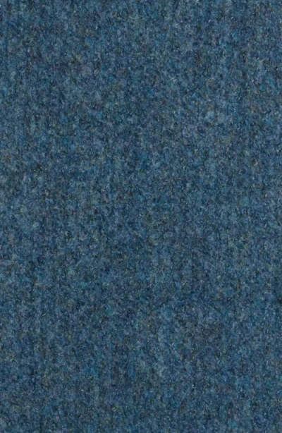 Bcbg Fringe Trim Muffler Scarf In Blue