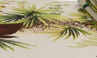 Azores Home Paradise Printed 300 Count Sheet Set In Multi