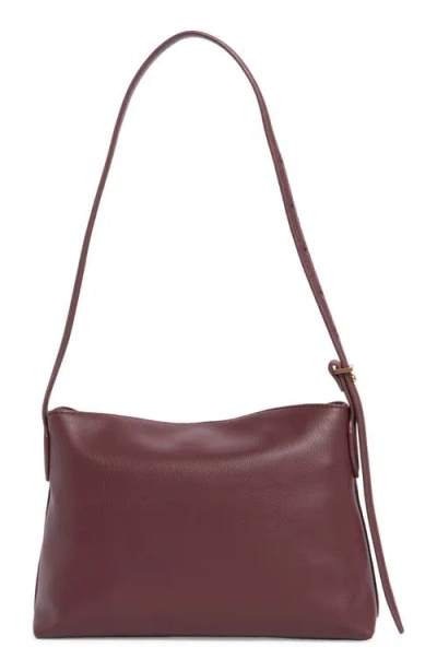Sam Edelman Harlyn Small Shoulder Bag In Burgundy