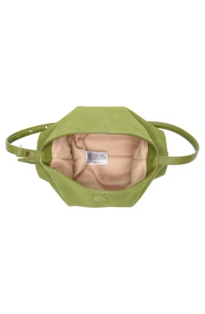 Sam Edelman Harlyn Suede Shoulder Bag In Green