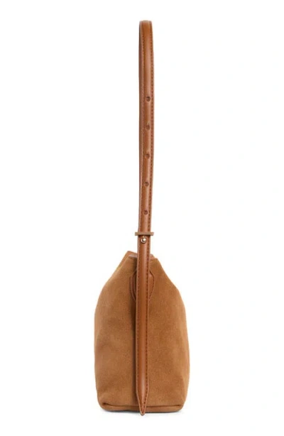 Sam Edelman Harlyn Suede Shoulder Bag In Brown