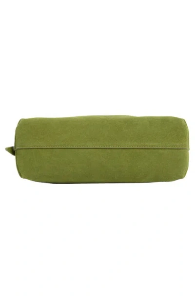 Sam Edelman Harlyn Suede Shoulder Bag In Green