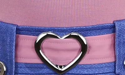 Zunie Kids' Marsha Mixed Media Dress In Multi