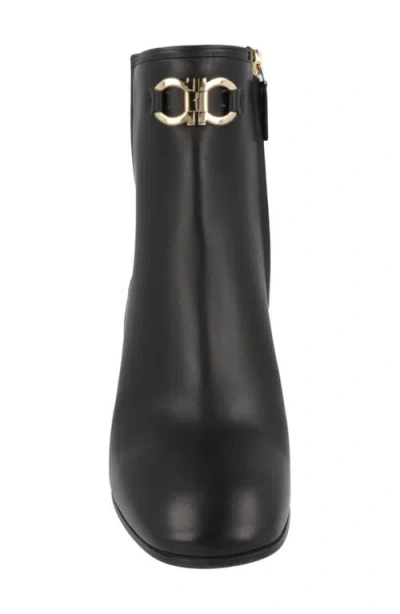 Ferragamo Catuja Wedge Bootie In Black