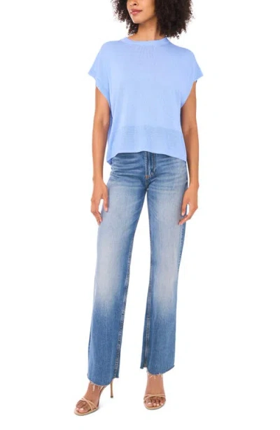 Halogen ® Crewneck Rib Sweater Top In Multi