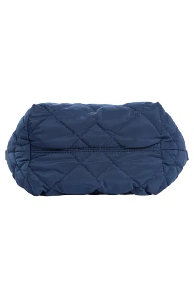 Marc Jacobs Mini Quilted Nylon Tote In Blue