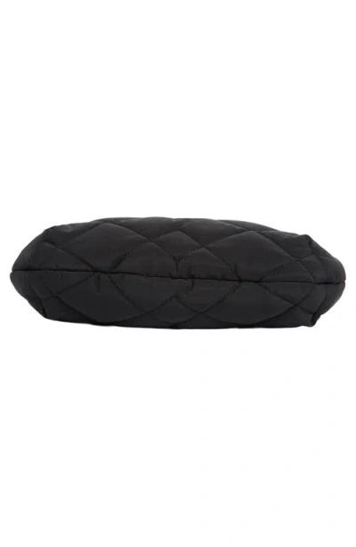 Marc Jacobs Quilted Nylon Shoulder Bag In Black