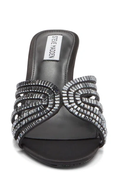 Steve Madden Melanyy Crystal Embellished Slide Sandal In Multi