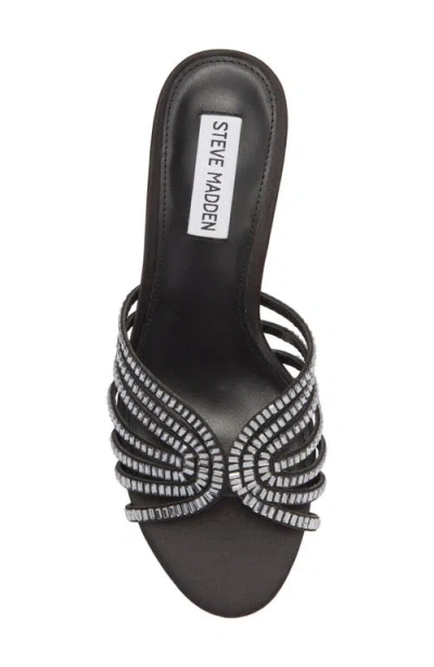 Steve Madden Melanyy Crystal Embellished Slide Sandal In Multi