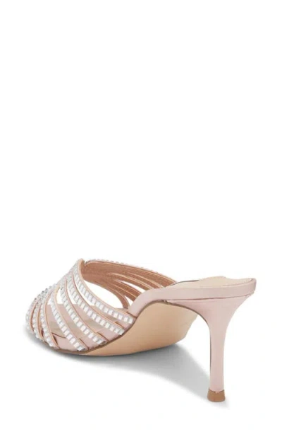 Steve Madden Melanyy Crystal Embellished Slide Sandal In Multi