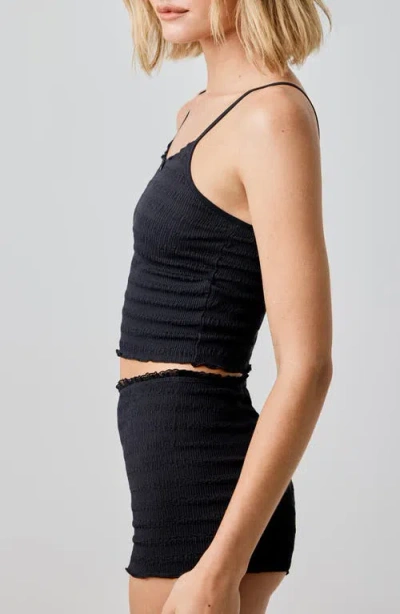 Florence By Mills Seersucker Crop Camisole In Multi